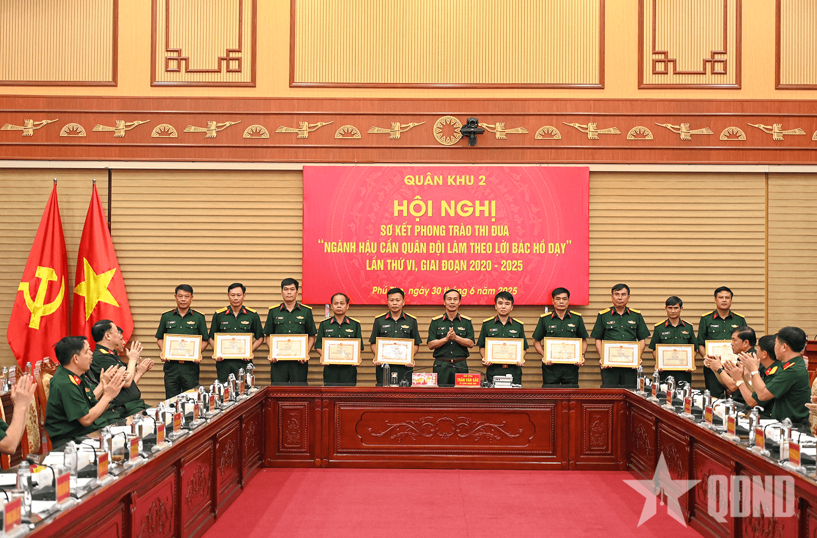 Ngành hậu cần Quân khu 2 hoàn thành toàn diện các mặt công tác