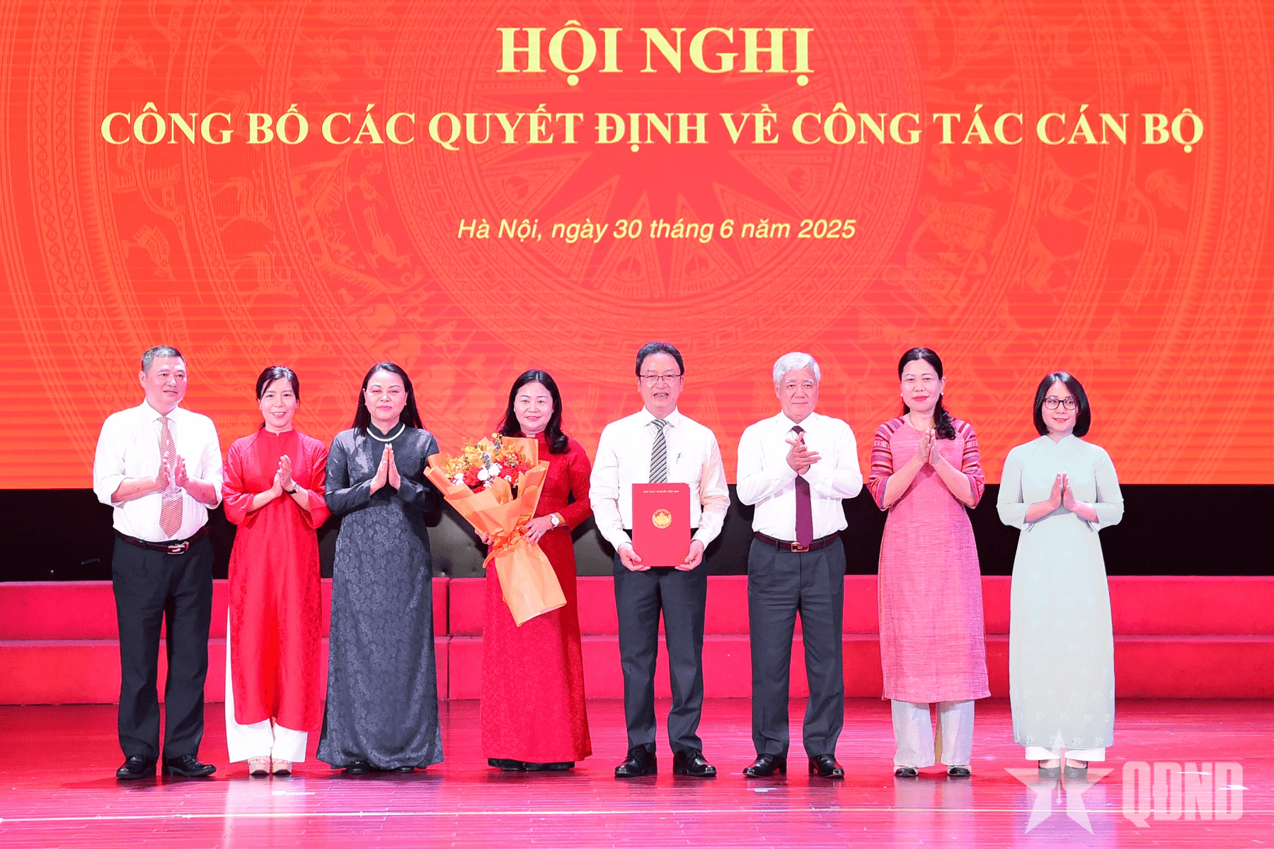 Ủy ban Trung ương Mặt trận Tổ quốc Việt Nam công bố quyết định sắp xếp tổ chức bộ máy, cán bộ theo mô hình mới