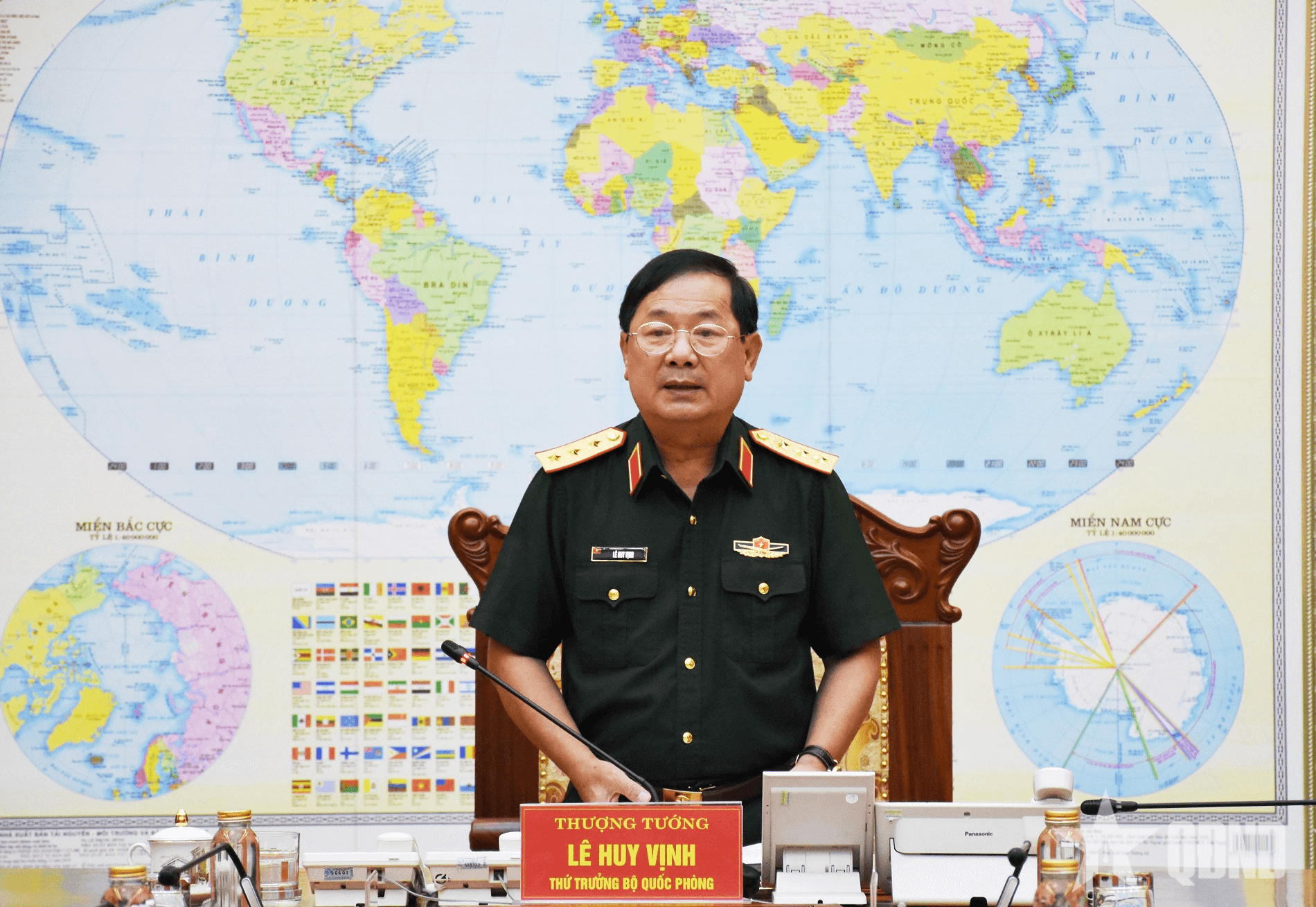 Thượng tướng Lê Huy Vịnh chủ trì Hội nghị thông qua công tác chuẩn bị đại hội của Đảng bộ Học viện Kỹ thuật Quân sự