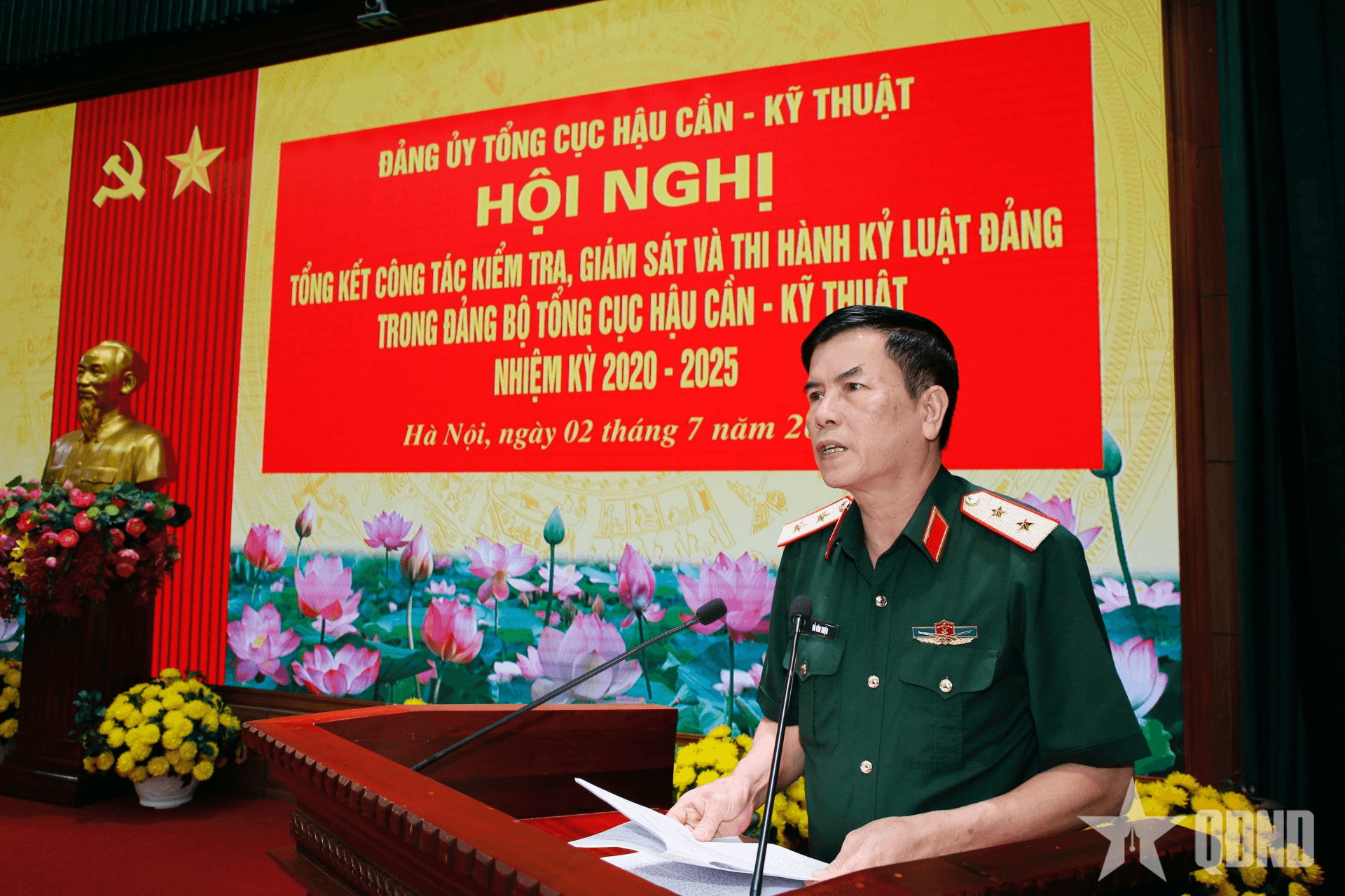 Đảng ủy Tổng cục Hậu cần-Kỹ thuật lãnh đạo hoàn thành tốt nhiệm vụ kiểm tra, giám sát