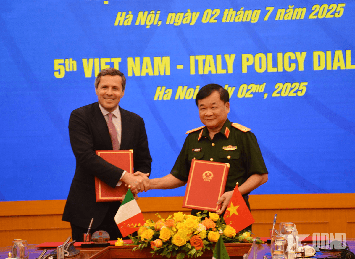 Đối thoại chính sách quốc phòng Việt Nam - Italy lần thứ 5