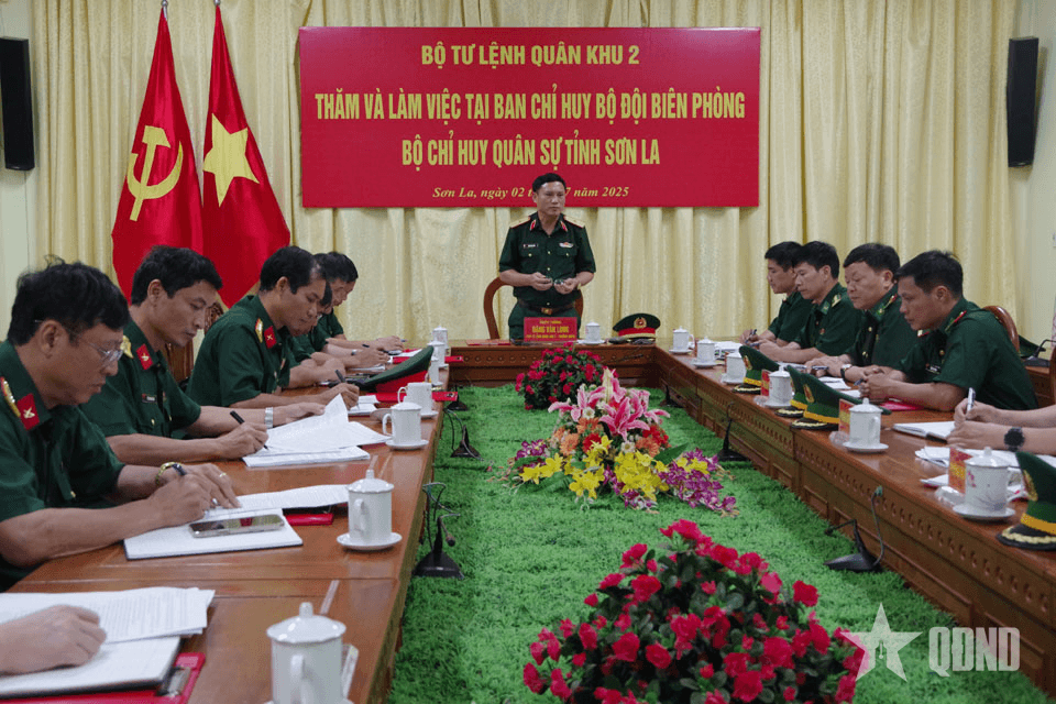 Quân khu 2: Kiểm tra hoạt động các Ban chỉ huy Phòng thủ khu vực tại Sơn La