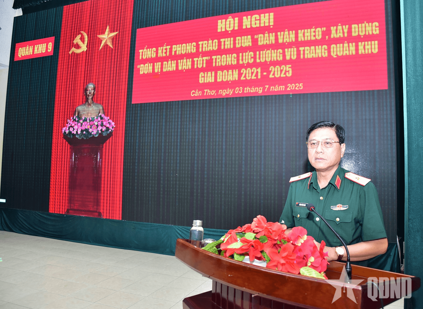 Quân khu 9: Tổng kết Phong trào thi đua “Dân vận khéo”, xây dựng “Đơn vị dân vận tốt” giai đoạn 2021-2025