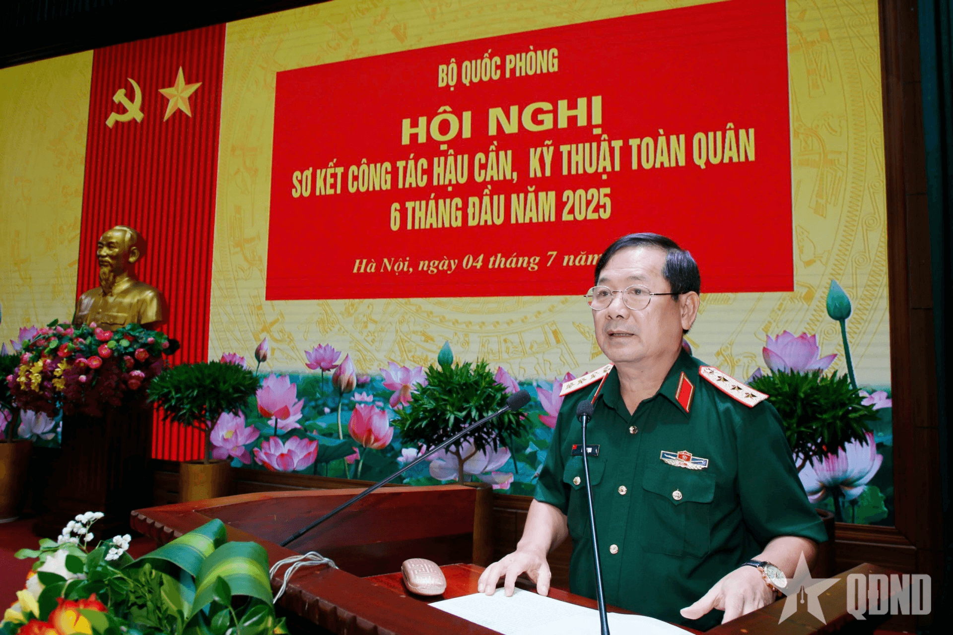Toàn quân hoàn thành tốt công tác hậu cần, kỹ thuật 6 tháng đầu năm 2025