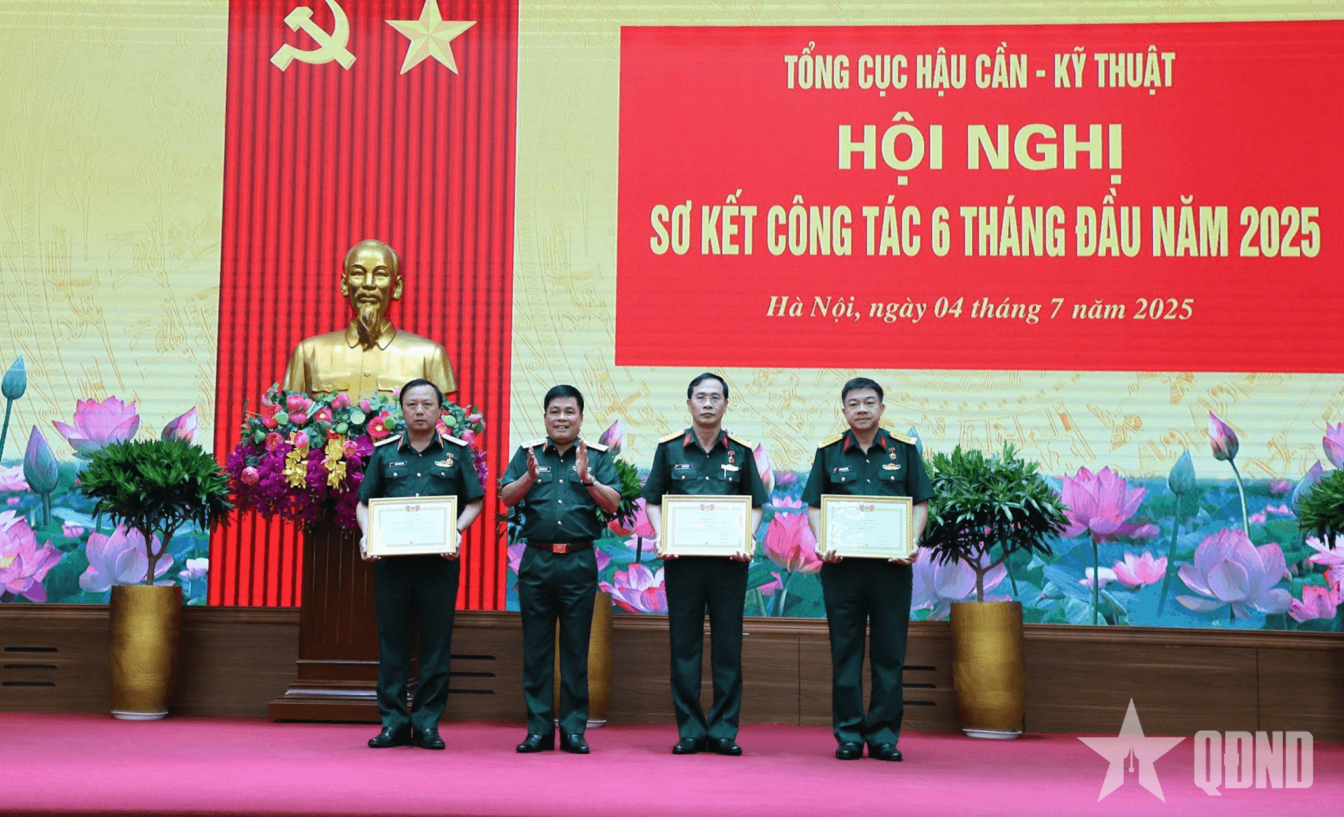 Tổng cục Hậu cần - Kỹ thuật hoàn thành toàn diện nhiệm vụ 6 tháng đầu năm