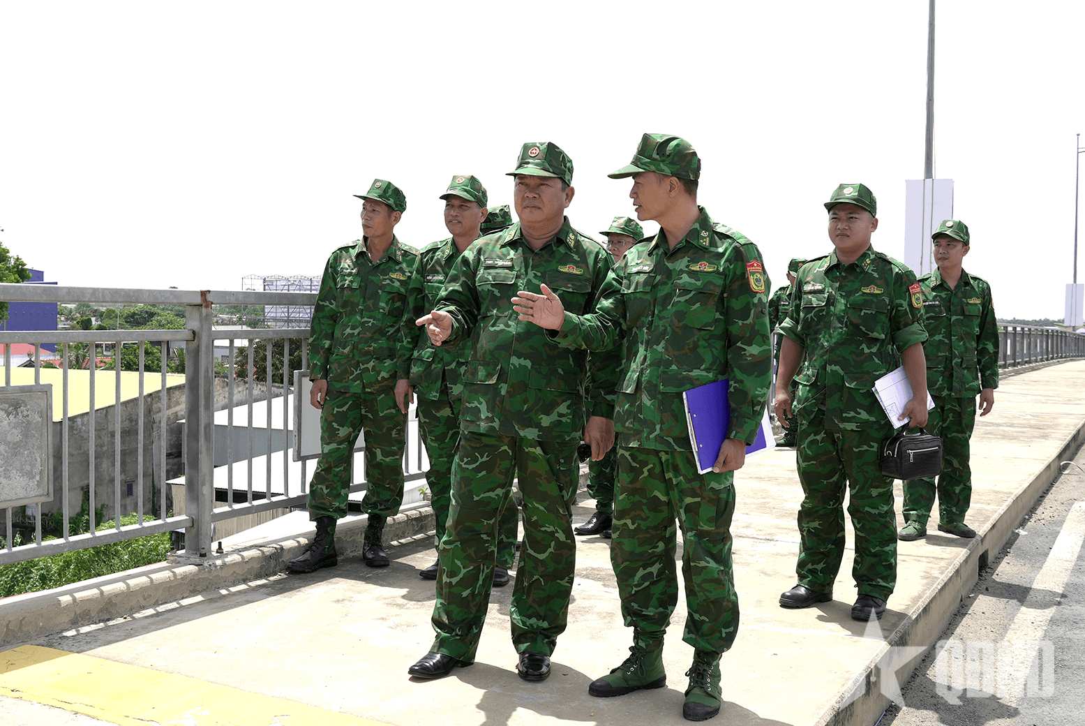 Khảo sát, nắm tình hình biên giới, địa bàn tại tỉnh An Giang