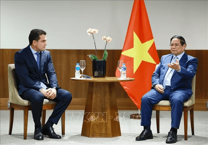 Thủ tướng Phạm Minh Chính làm việc với các tập đoàn kinh tế lớn của Brazil
