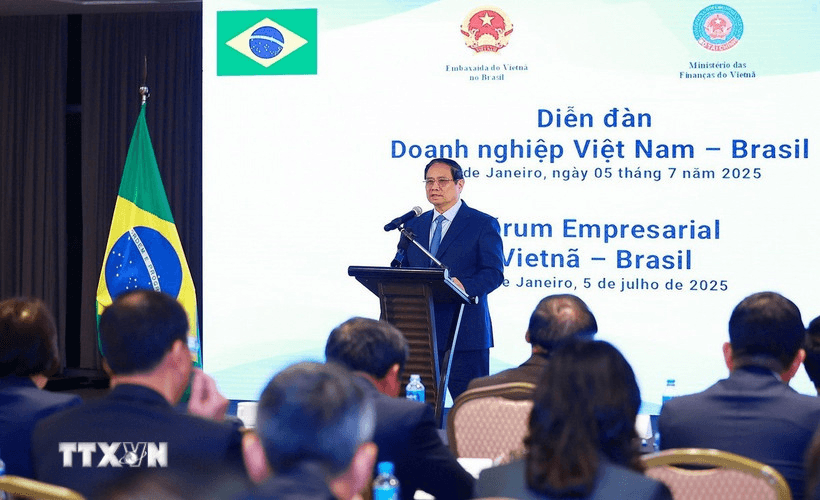 Thủ tướng Phạm Minh Chính dự Diễn đàn doanh nghiệp Việt Nam - Brazil