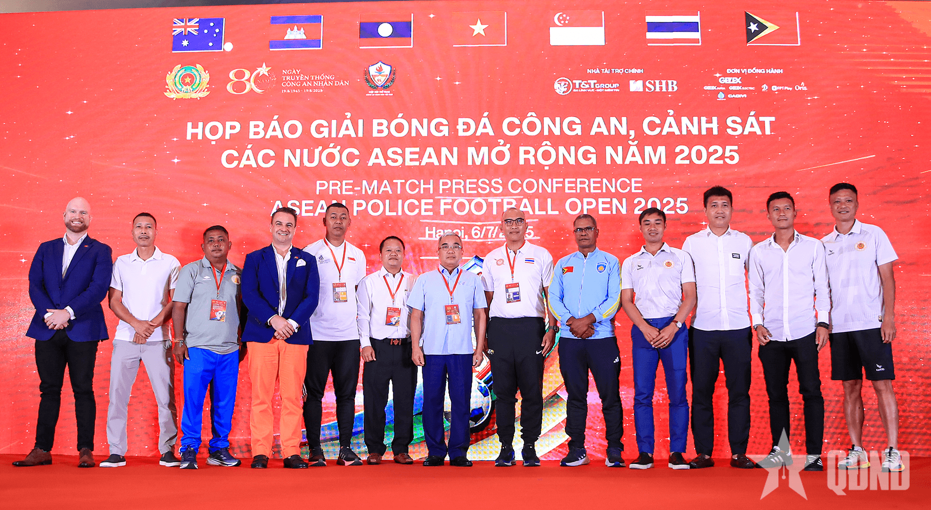Giải bóng đá Công an, Cảnh sát các nước ASEAN mở rộng năm 2025