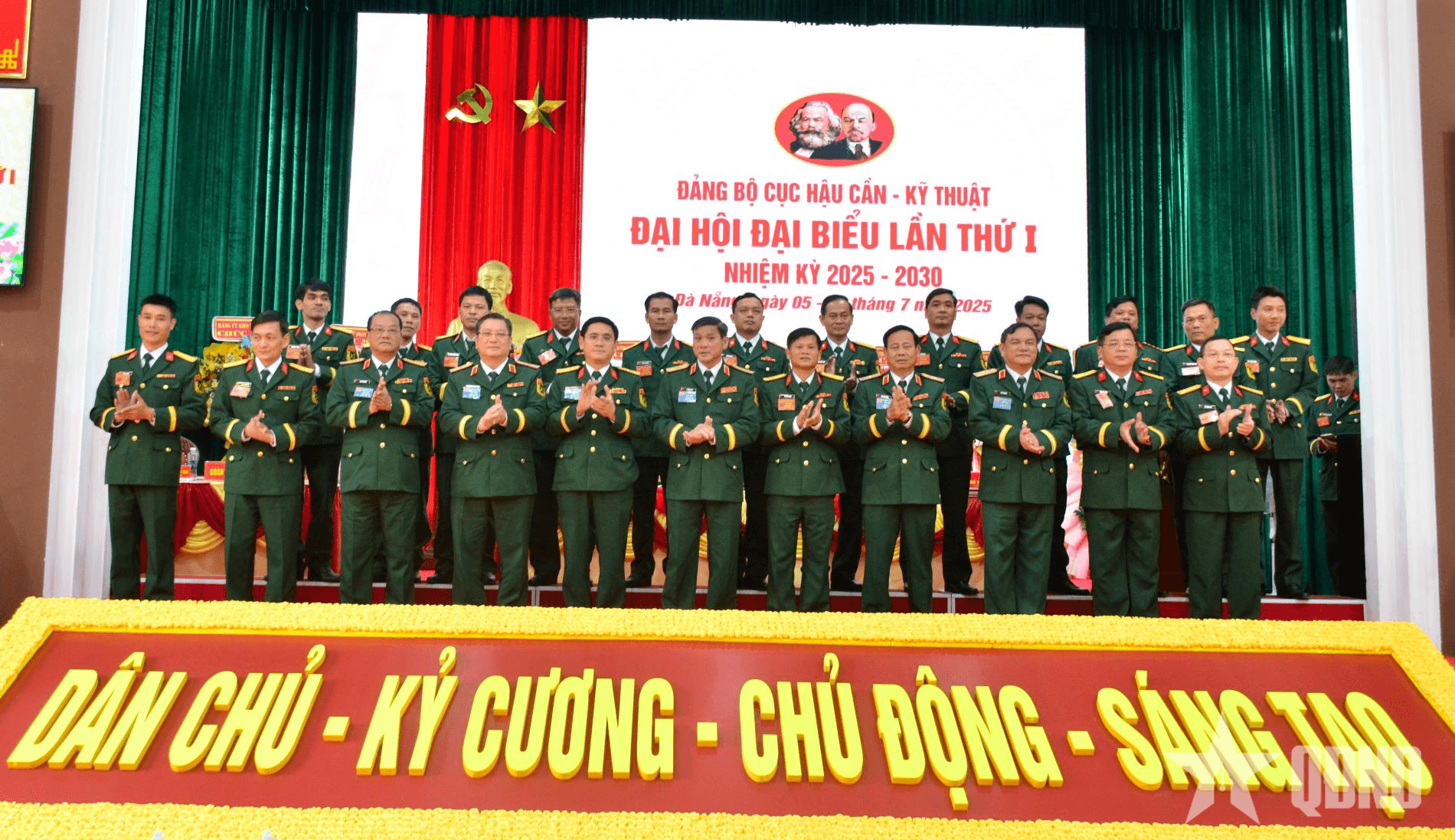 Đảng bộ Cục Hậu cần - Kỹ thuật Quân khu 5 tổ chức Đại hội đại biểu nhiệm kỳ 2025-2030