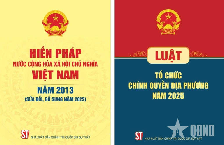 Ấn hành hai cuốn sách về Hiến pháp và Luật Tổ chức chính quyền địa phương