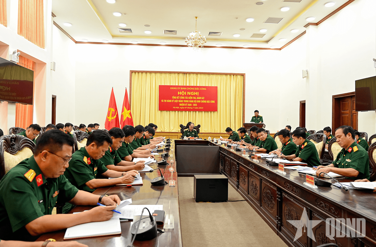 Đảng ủy Binh chủng Đặc công tổng kết công tác kiểm tra, giám sát, thi hành kỷ luật Đảng