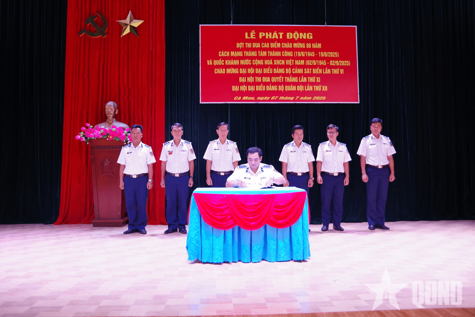 Hải đoàn 42 phát động đợt thi đua cao điểm chào mừng các ngày lễ lớn