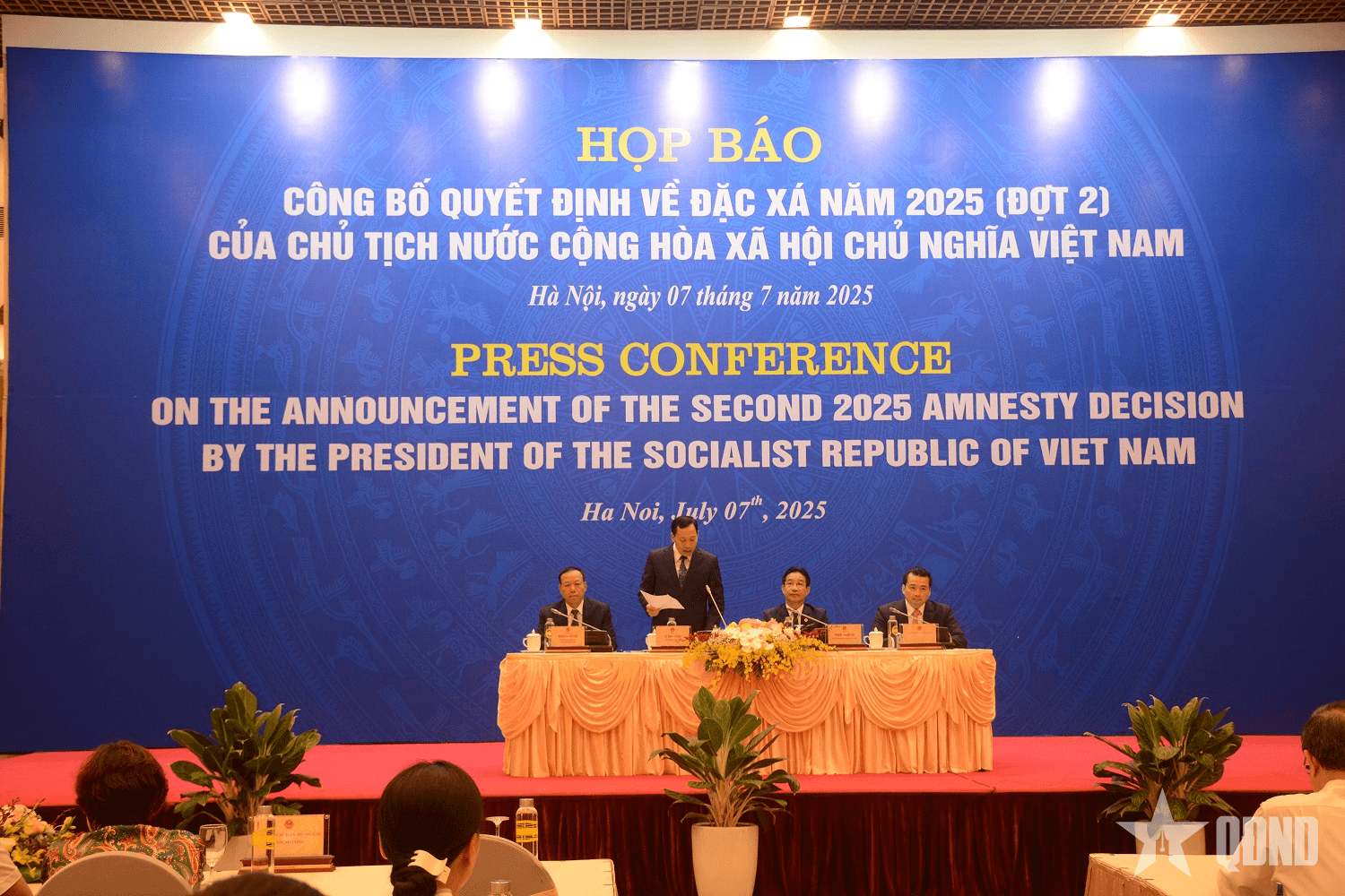 Họp báo công bố quyết định của Chủ tịch nước về đặc xá năm 2025 (đợt 2)