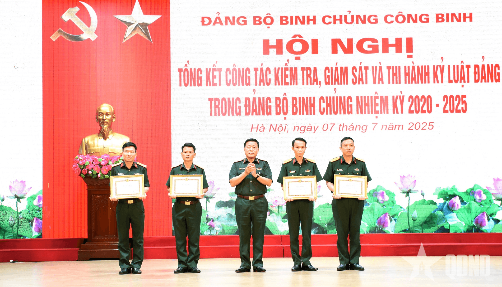 Đảng bộ Binh chủng Công binh kiểm tra có trọng tâm, trọng điểm, giám sát được mở rộng