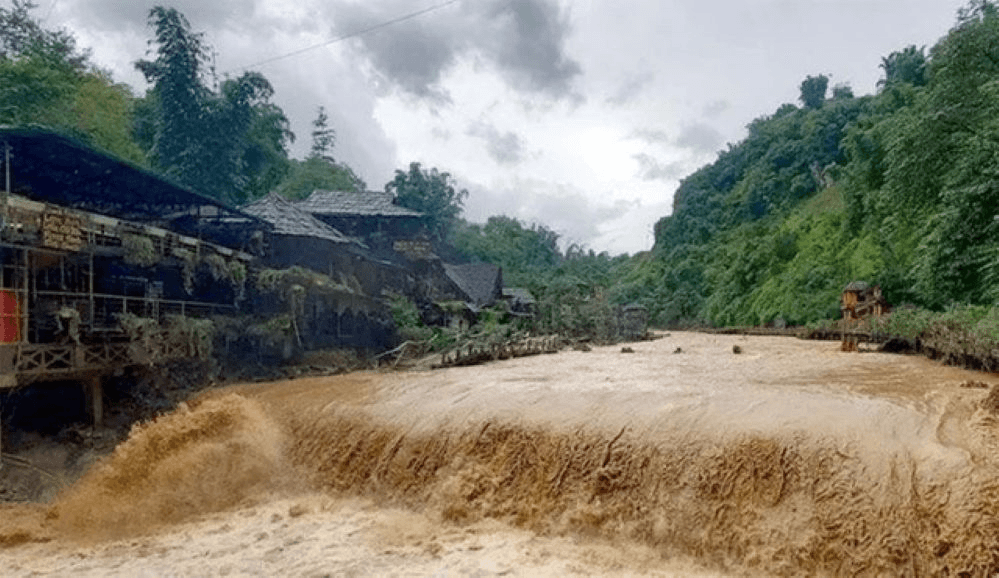 Lai Châu có nguy cơ lũ quét và sạt lở đất