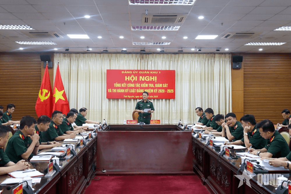 Đảng ủy Quân khu 1: Tổng kết công tác kiểm tra, giám sát và thi hành kỷ luật Đảng nhiệm kỳ 2020-2025