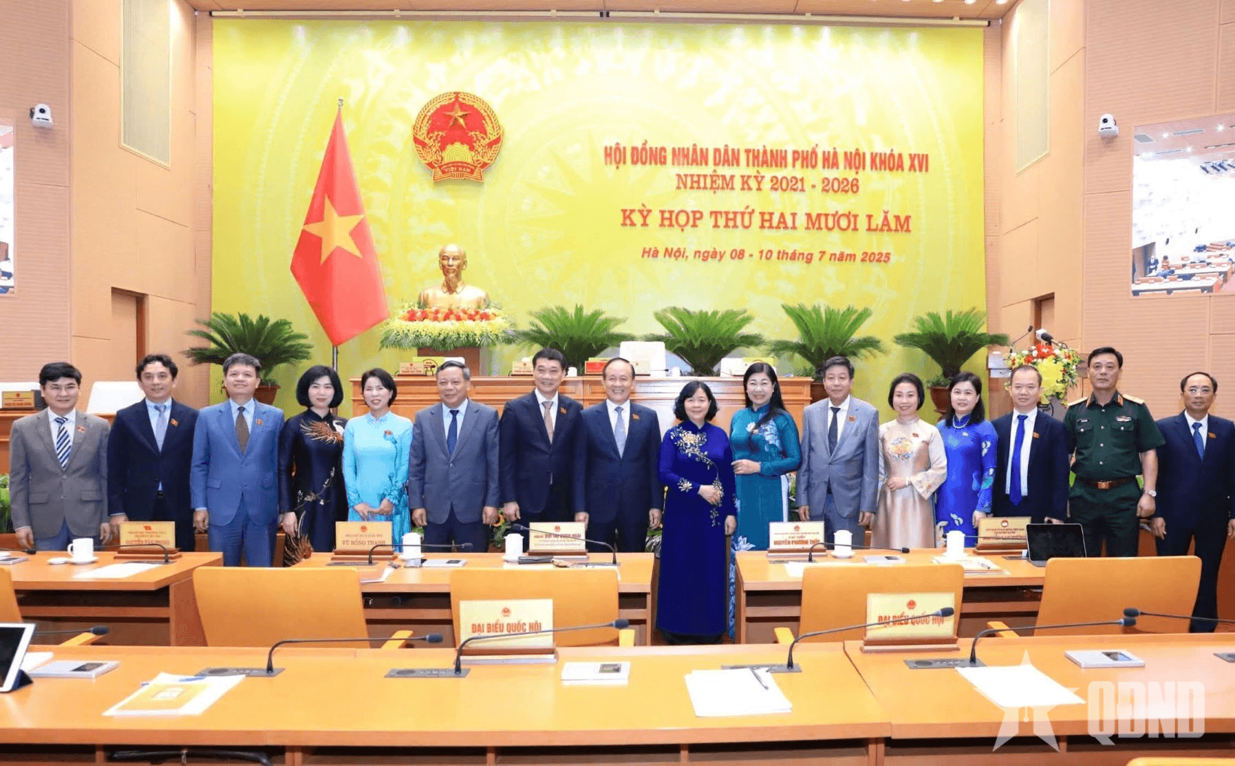 Hà Nội: Khai mạc Kỳ họp thứ 25 Hội đồng nhân dân khóa XVI