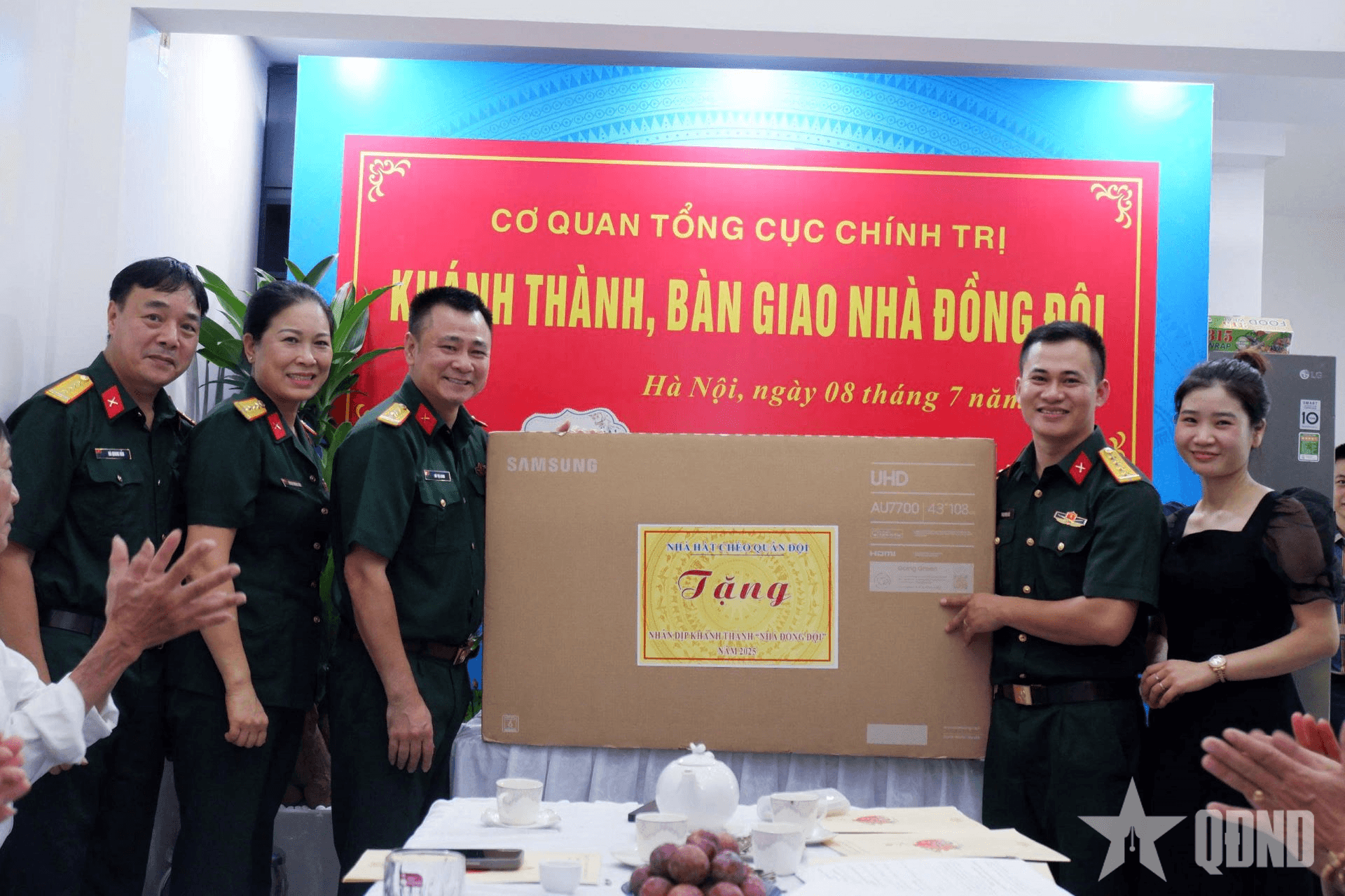 Nhà hát Chèo Quân đội khánh thành, bàn giao "Nhà đồng đội" năm 2025