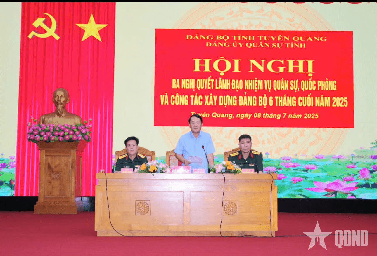 Đảng ủy Quân sự tỉnh Tuyên Quang xây dựng nền quốc phòng toàn dân, nền biên phòng toàn dân vững mạnh