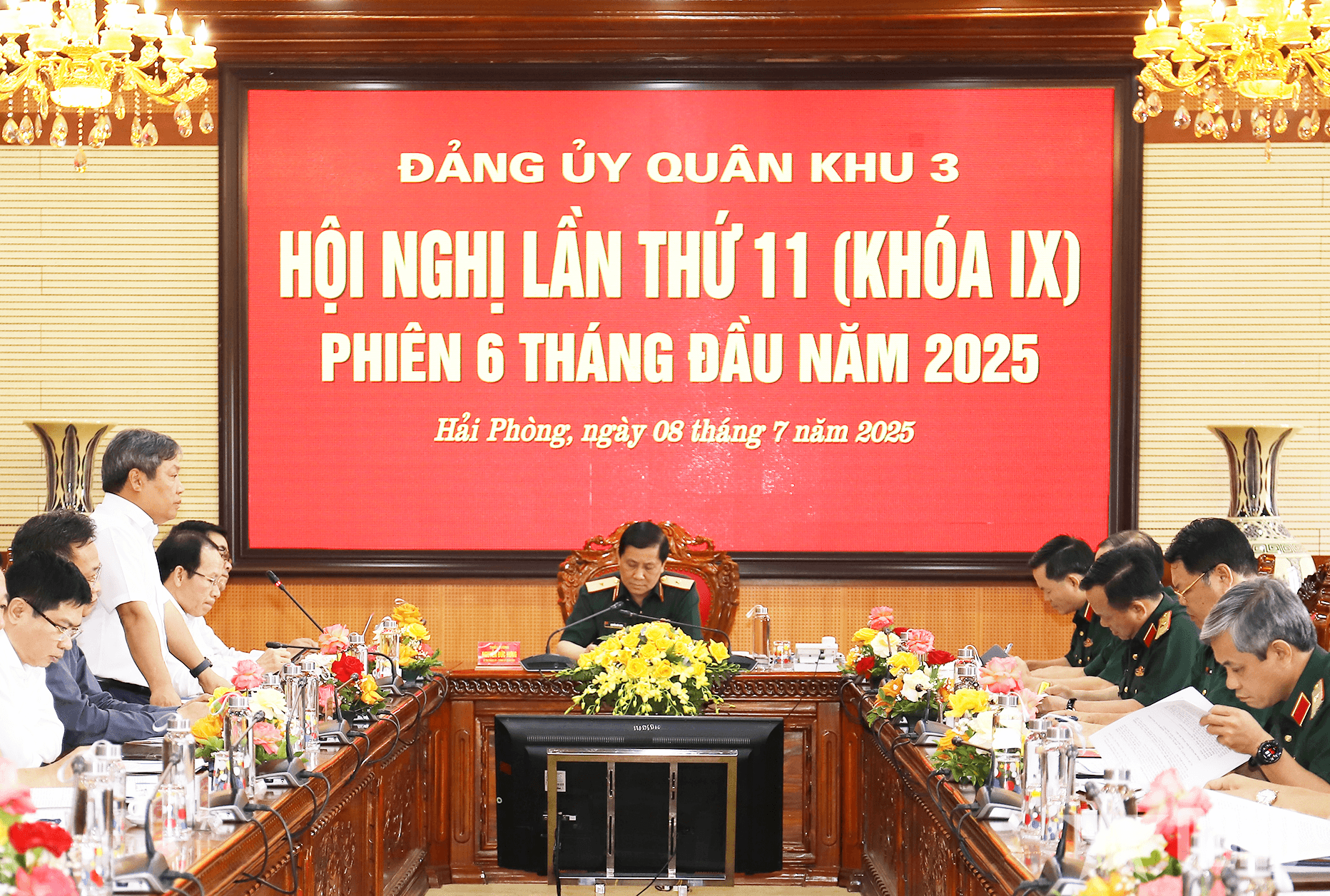 Đảng ủy Quân khu 3 ra nghị quyết lãnh đạo thực hiện nhiệm vụ 6 tháng cuối năm 2025