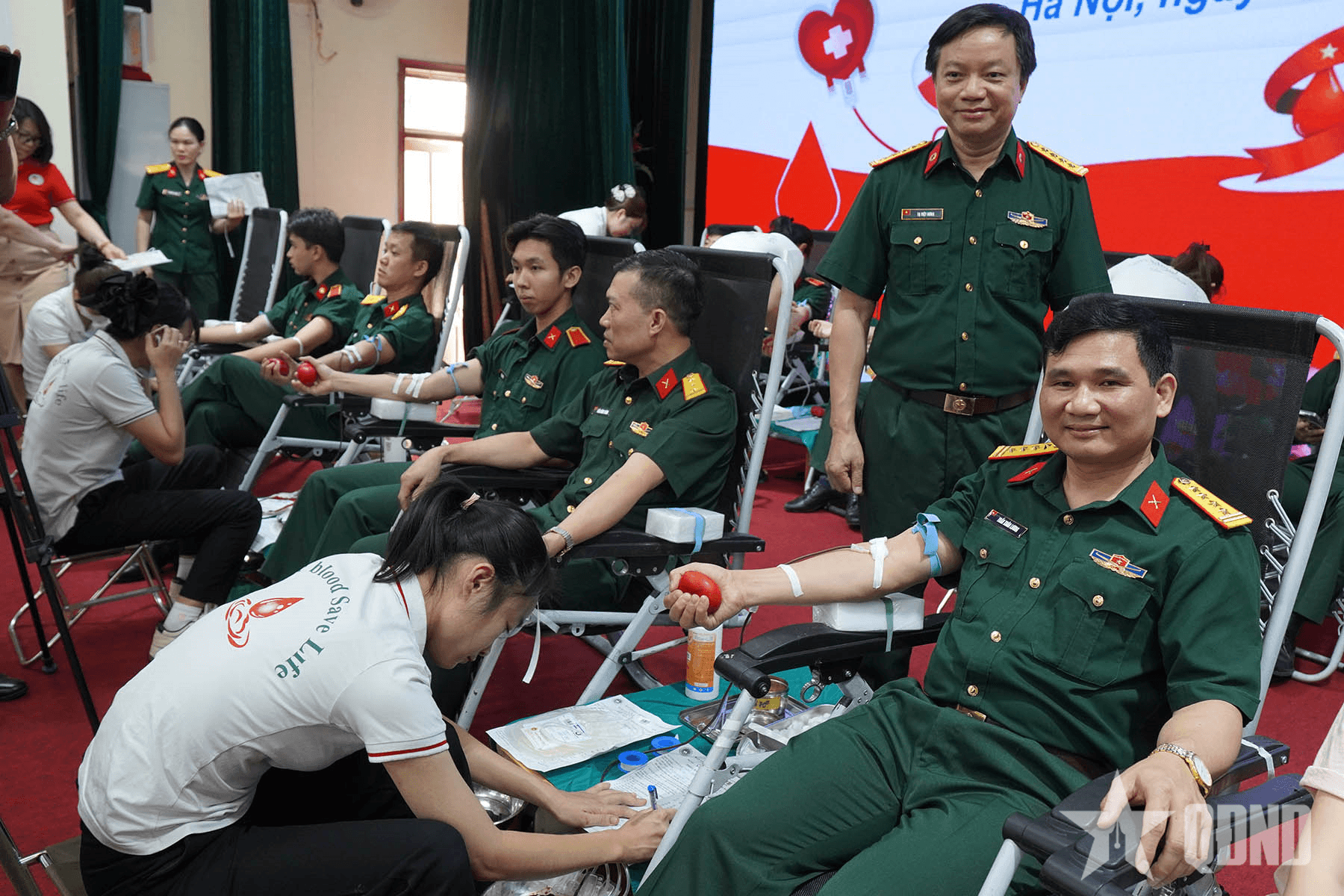 Đoàn 871 tổ chức Ngày hội hiến máu tình nguyện