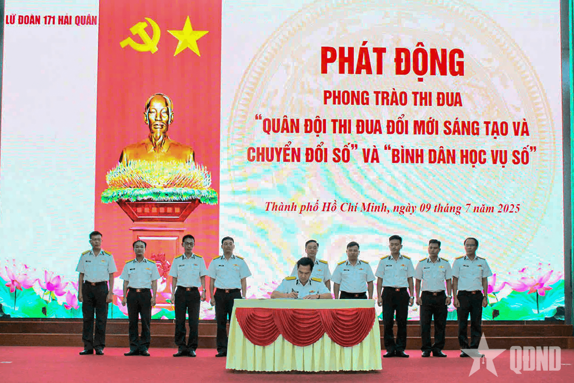 Lữ đoàn 171 (Vùng 2 Hải quân) phát động các phong trào thi đua