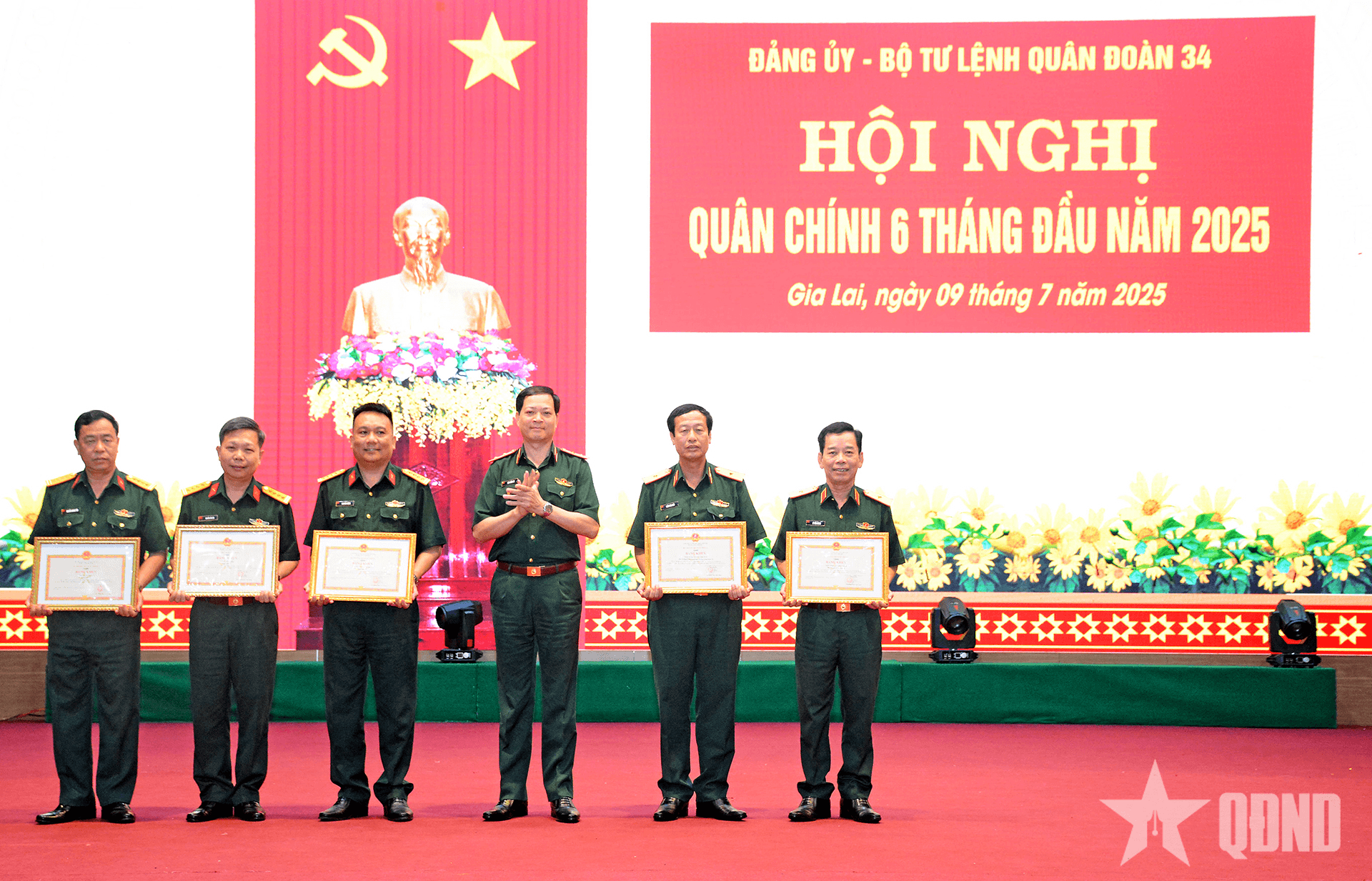 Quân đoàn 34 triển khai toàn diện các mặt công tác, hoàn thành tốt nhiệm vụ 6 tháng đầu năm 2025