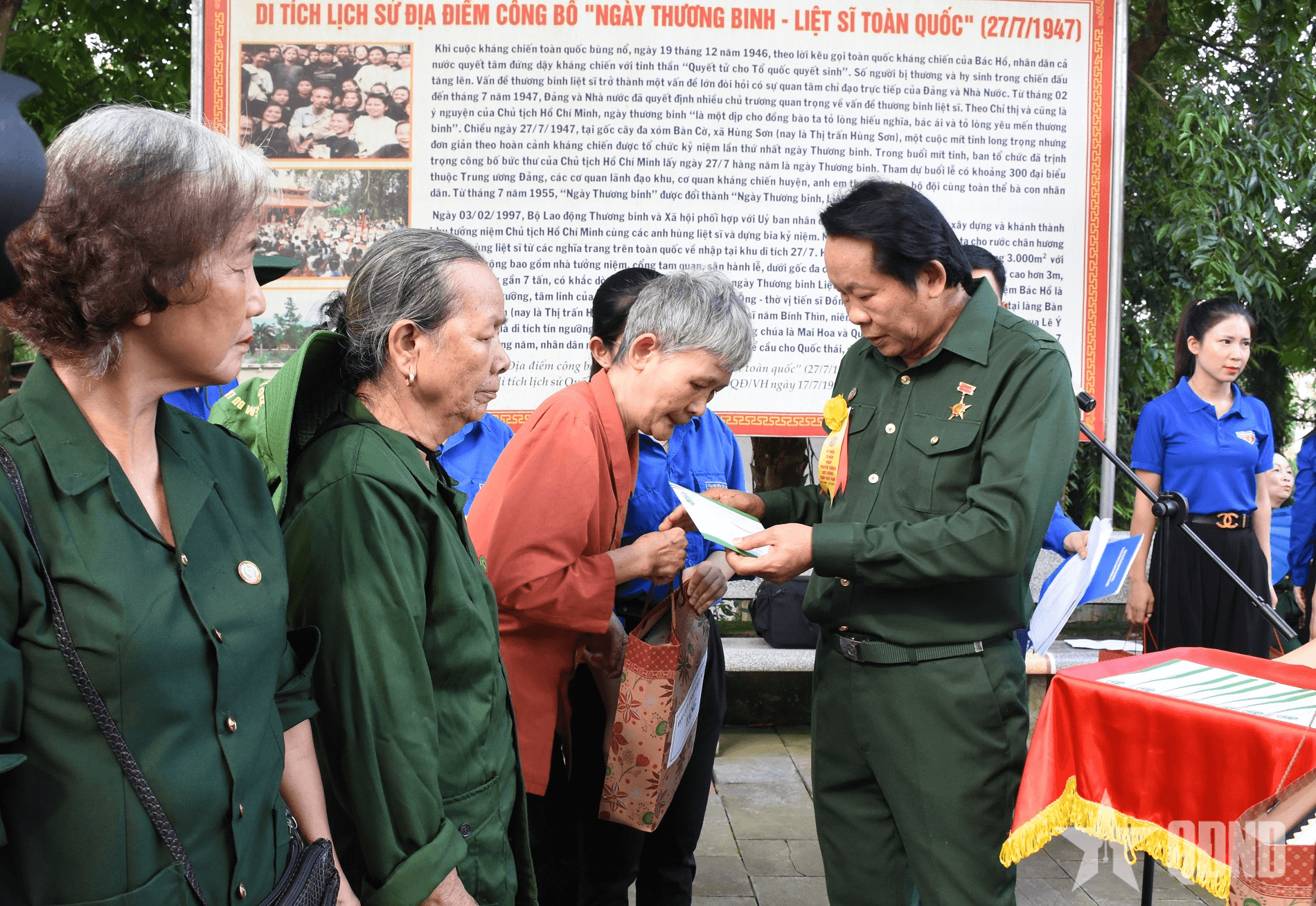 Hội Cựu thanh niên xung phong Việt Nam hành quân về nguồn