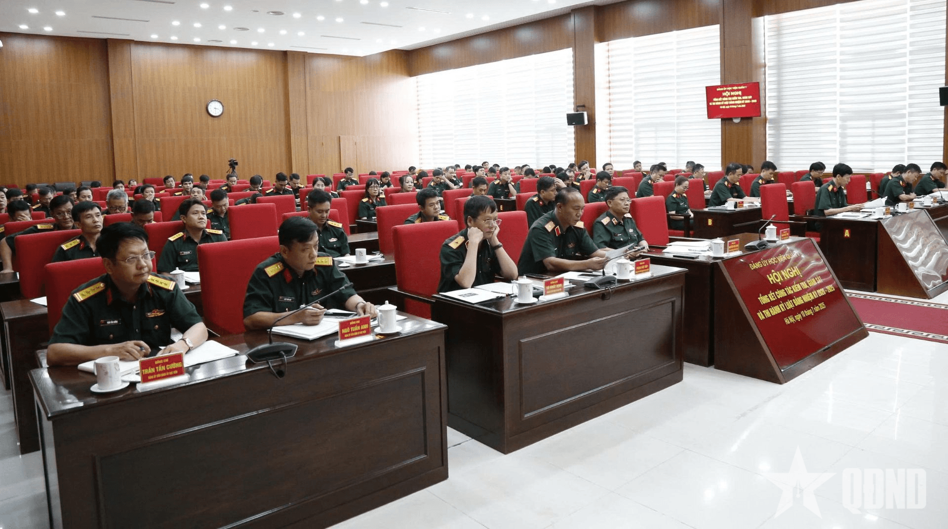 Công tác kiểm tra, giám sát Đảng của Học viện Quân y nhiệm kỳ 2020-2025 được thực hiện đồng bộ, quyết liệt và hiệu quả