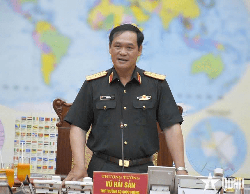 Thượng tướng Vũ Hải Sản chủ trì Hội nghị thông qua công tác chuẩn bị Đại hội Đảng bộ Tổng cục Hậu cần - Kỹ thuật

​