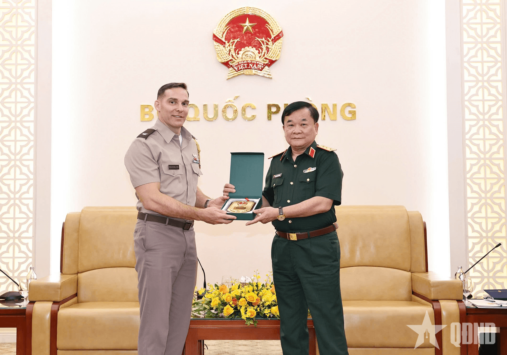Thượng tướng Hoàng Xuân Chiến đánh giá cao nhiệm kỳ của Tùy viên Quốc phòng Hoa Kỳ