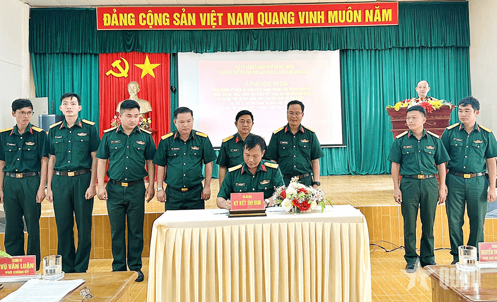 Ban chỉ huy Phòng thủ khu vực 6 - Đặc khu Côn Đảo phát động thi đua