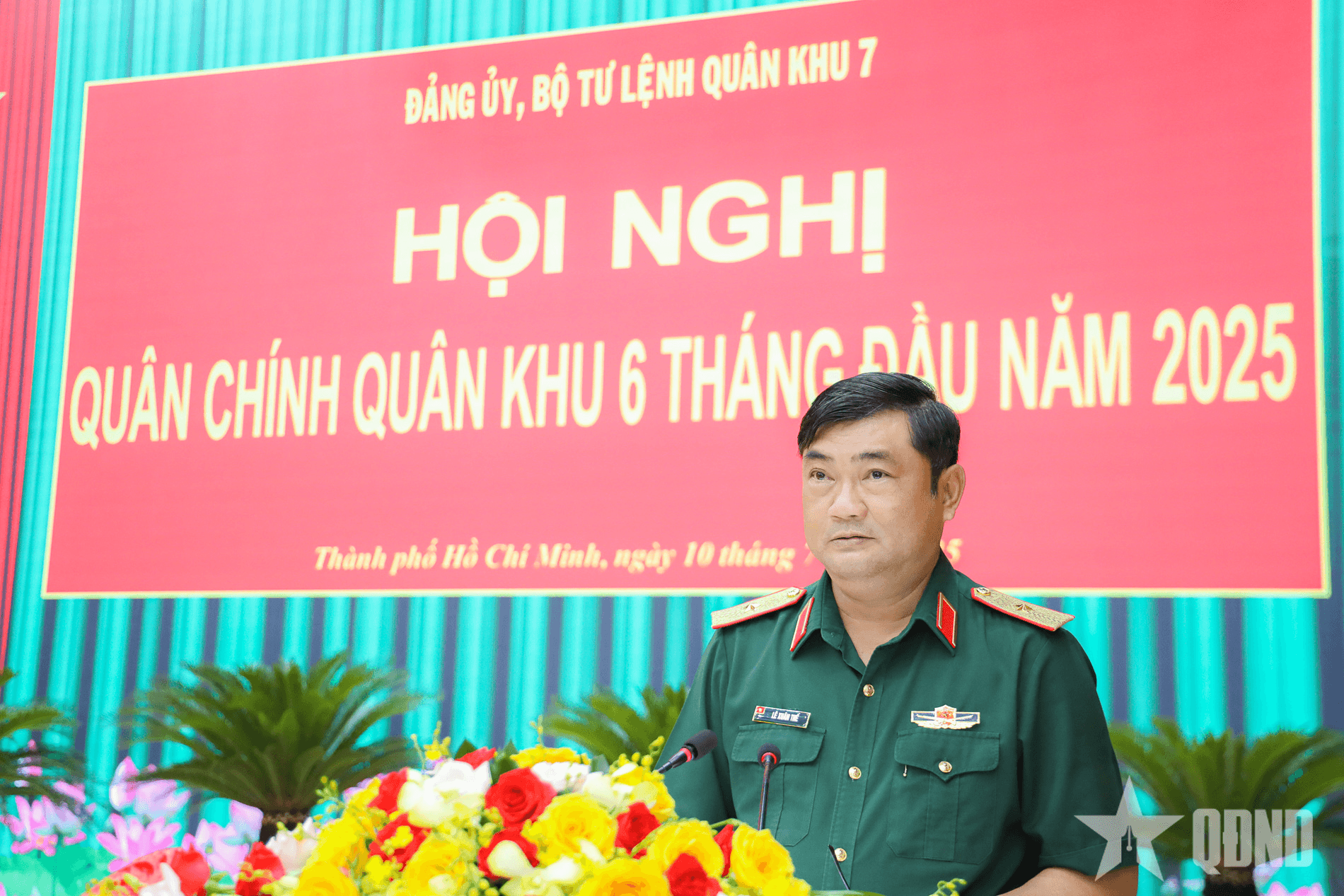 Quân khu 7 hoàn thành tốt nhiệm vụ 6 tháng đầu năm 2025
