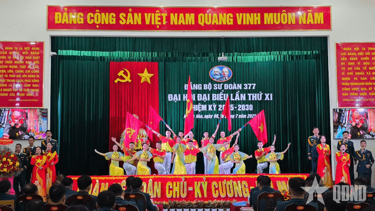 Sư đoàn 377 phấn đấu hoàn thành thắng lợi mọi nhiệm vụ