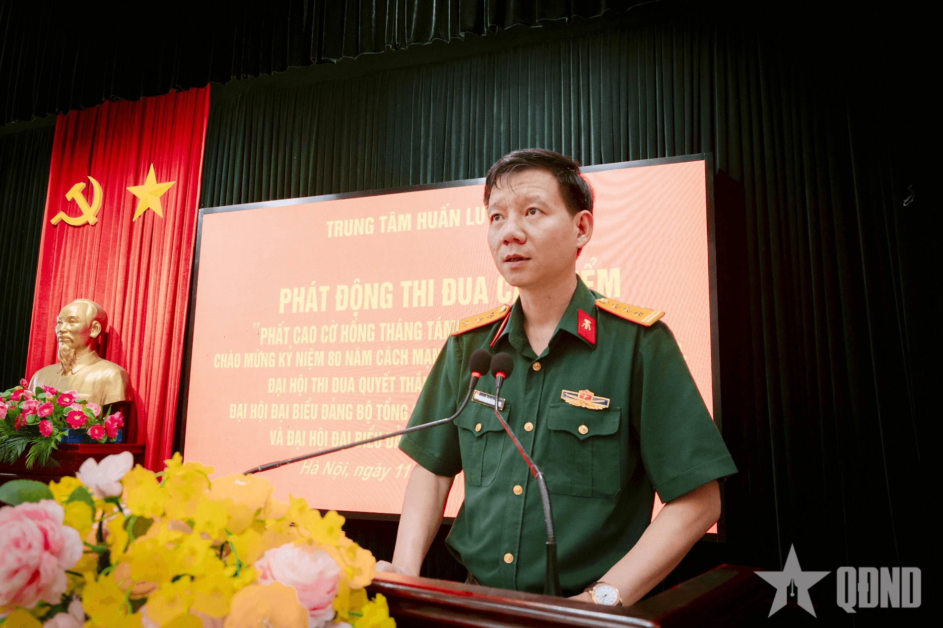 Trung tâm Huấn luyện 334 phát động đợt thi đua cao điểm