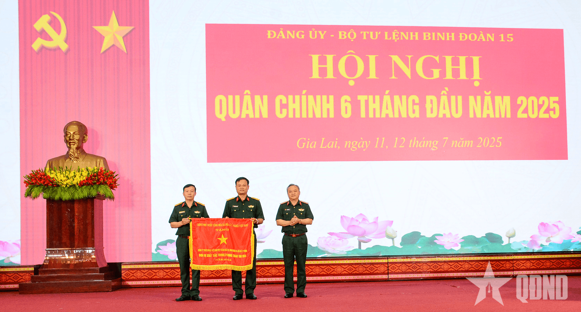 Binh đoàn 15 hoàn thành tốt nhiệm vụ 6 tháng đầu năm 2025