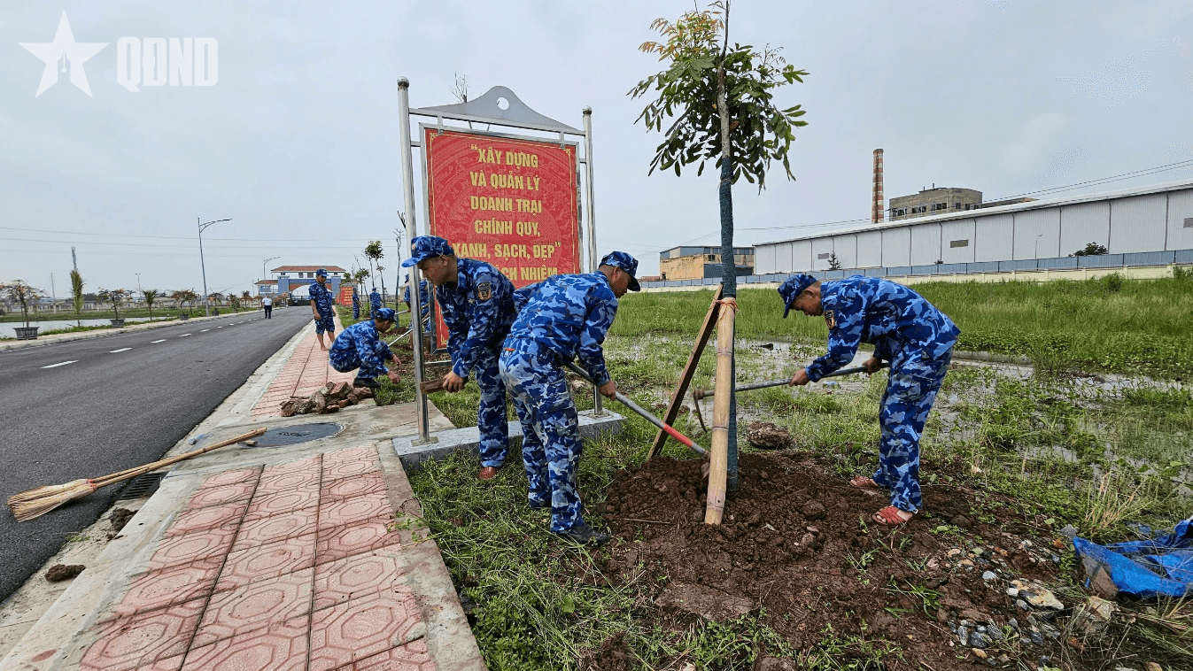 Hải đoàn 11 hưởng ứng Chiến dịch Thanh niên tình nguyện hè năm 2025