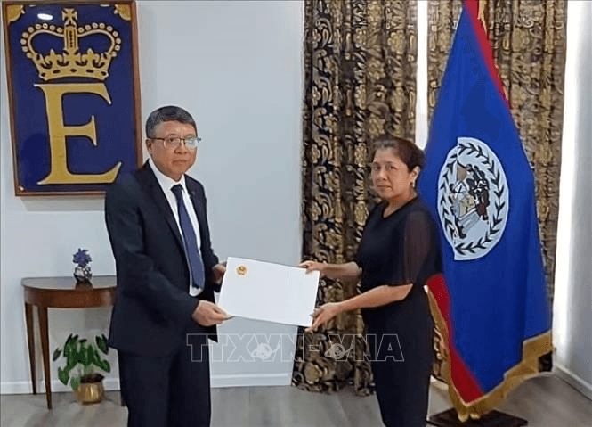 Việt Nam-Belize tăng cường ủng hộ lẫn nhau trên các diễn đàn đa phương