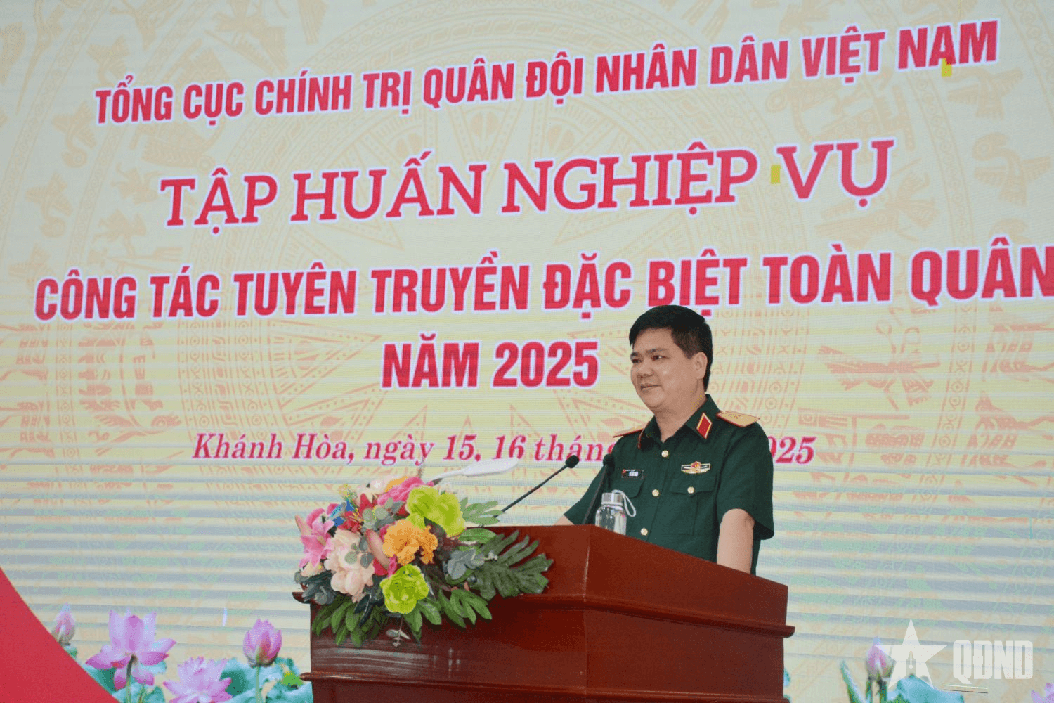 Tổng cục Chính trị Quân đội nhân dân Việt Nam tập huấn nghiệp vụ công tác tuyên truyền đặc biệt