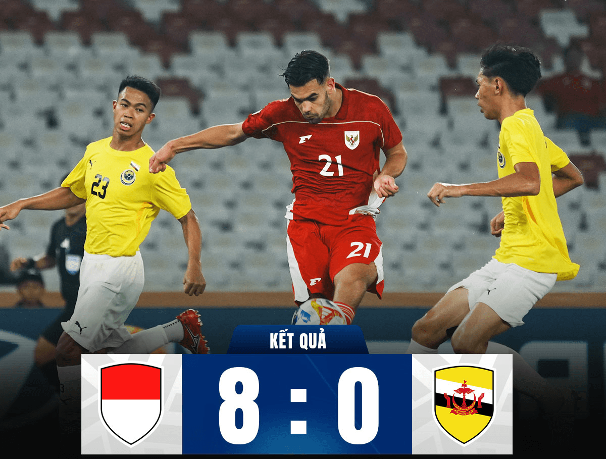 Giải U23 Đông Nam Á: Philippines gây sốc, cầu thủ Indonesia ghi double hat-trick