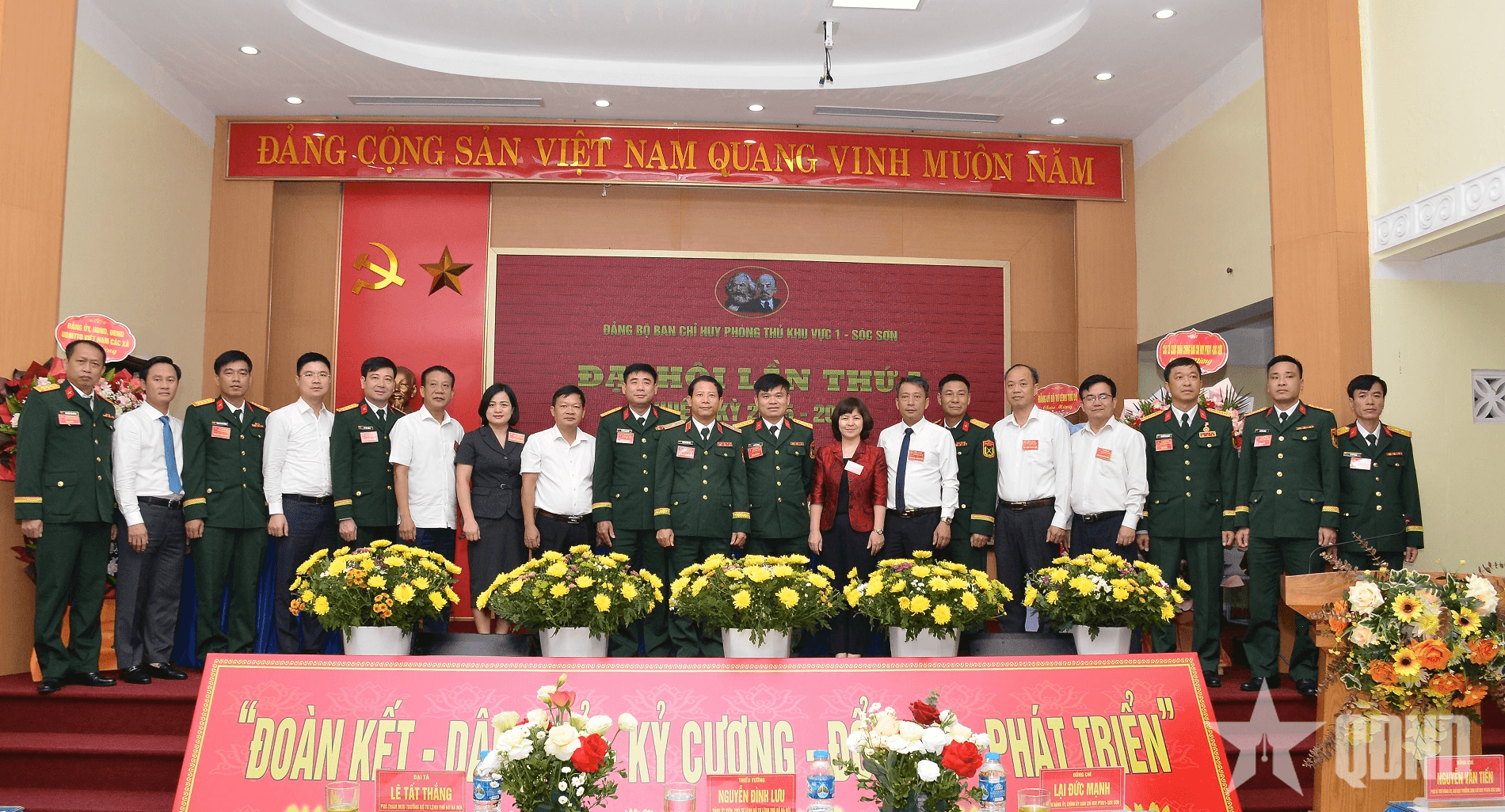 Đảng bộ Ban Chỉ huy Phòng thủ Khu vực 1-Sóc Sơn thực hiện 13 nhóm nhiệm vụ, giải pháp lãnh đạo