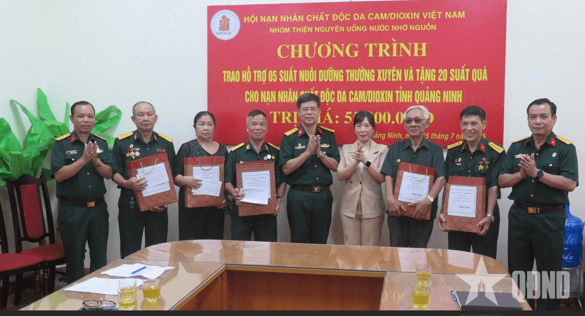 Tiếp tục chăm lo xây dựng tổ chức, nâng cao hiệu quả giúp đỡ nạn nhân chất độc da cam