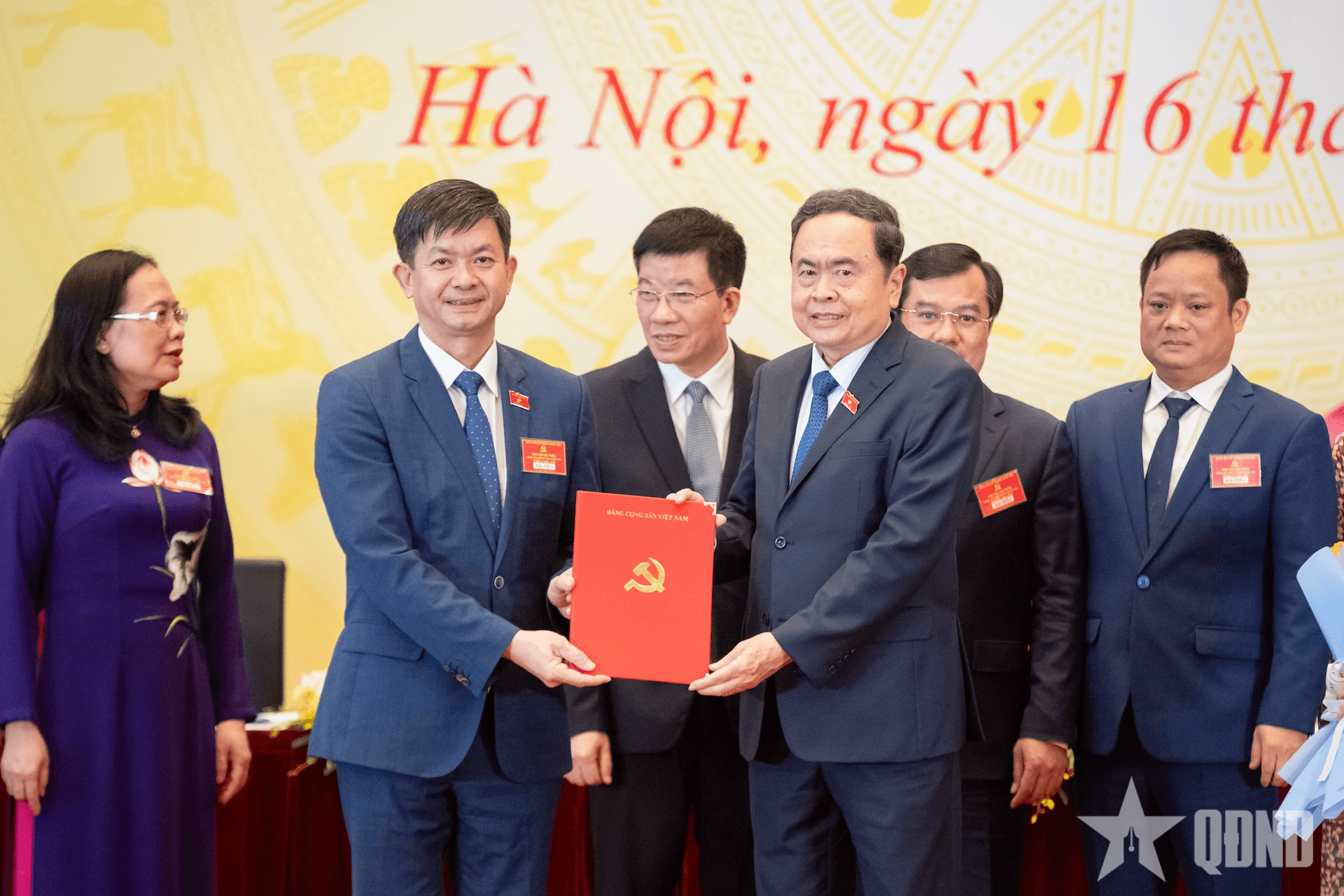 Chủ tịch Quốc hội Trần Thanh Mẫn dự Đại hội đại biểu Đảng bộ Văn phòng Quốc hội lần thứ XV