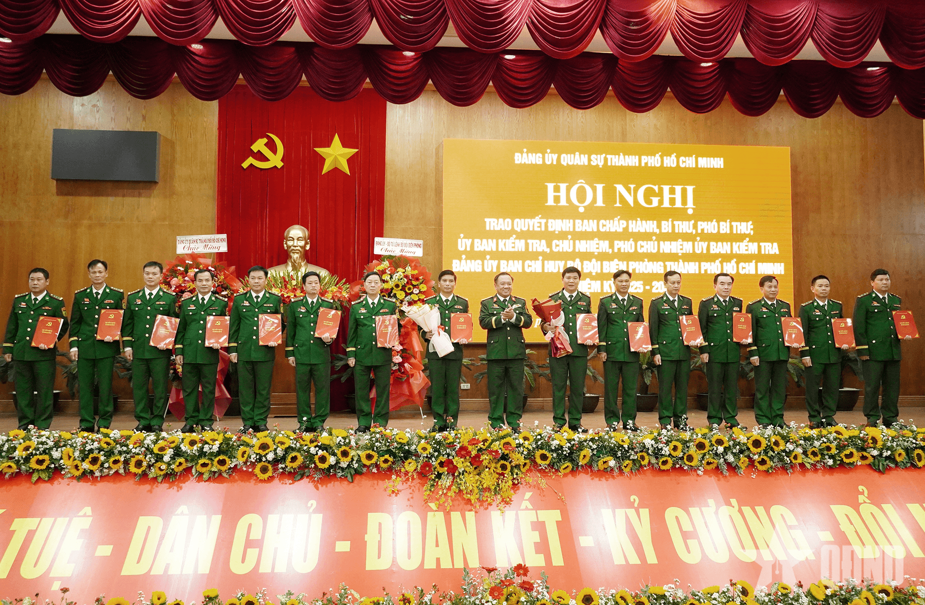 Đảng bộ Ban chỉ huy Bộ đội Biên phòng TP Hồ Chí Minh tổ chức Đại hội lần thứ I