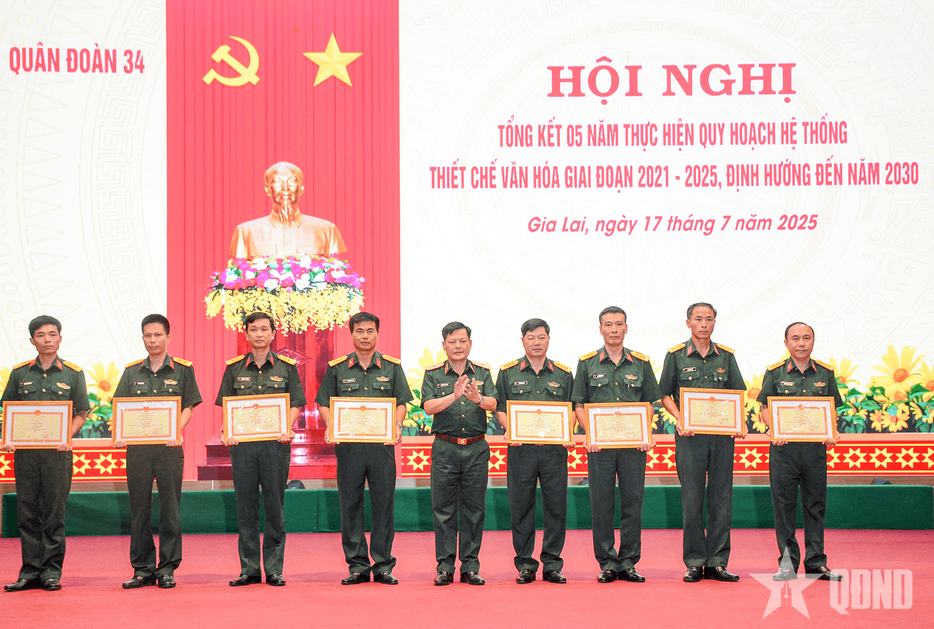 Quân đoàn 34: Thiết chế văn hóa góp phần nâng cao đời sống văn hóa tinh thần của bộ đội