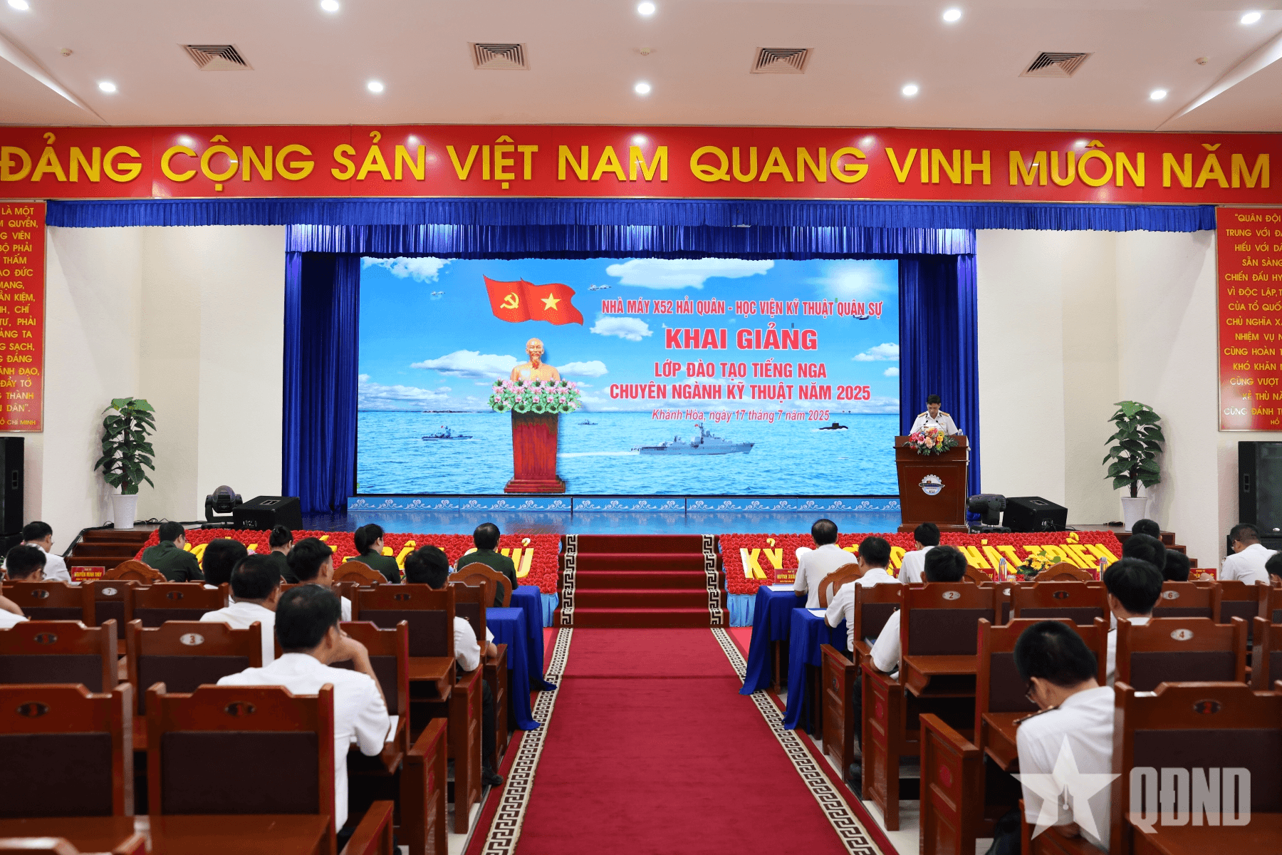 Nhà máy X52 khai giảng lớp đào tạo tiếng Nga chuyên ngành kỹ thuật