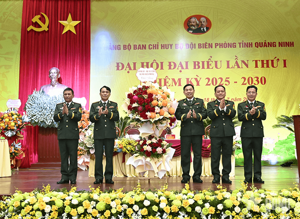 Đại hội đại biểu Đảng bộ Ban Chỉ huy Bộ đội Biên phòng tỉnh Quảng Ninh lần thứ I, nhiệm kỳ 2025-2030