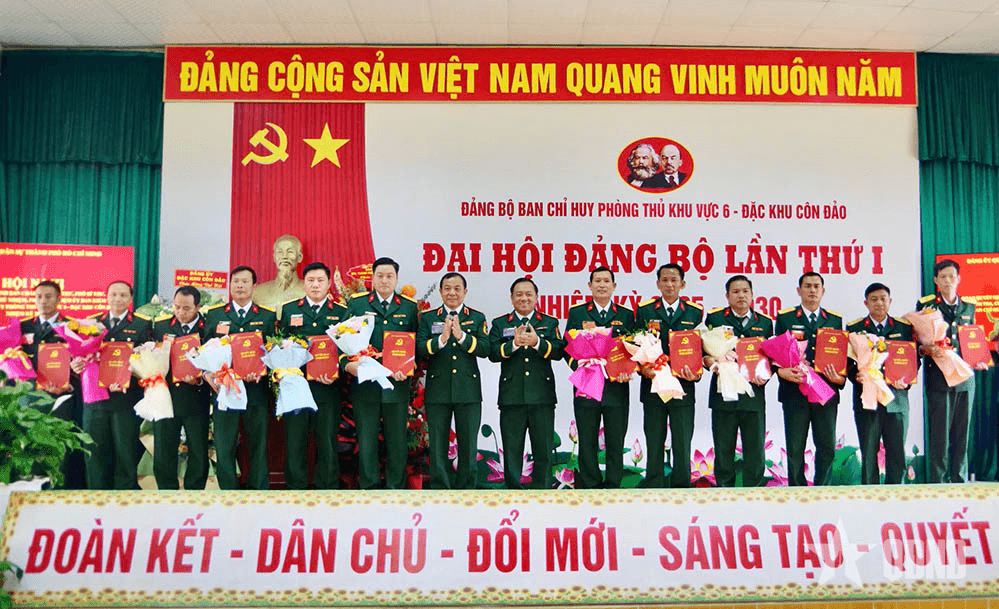 Đại hội lần thứ I Đảng bộ Ban chỉ huy Phòng thủ khu vực 6 - Đặc khu Côn Đảo