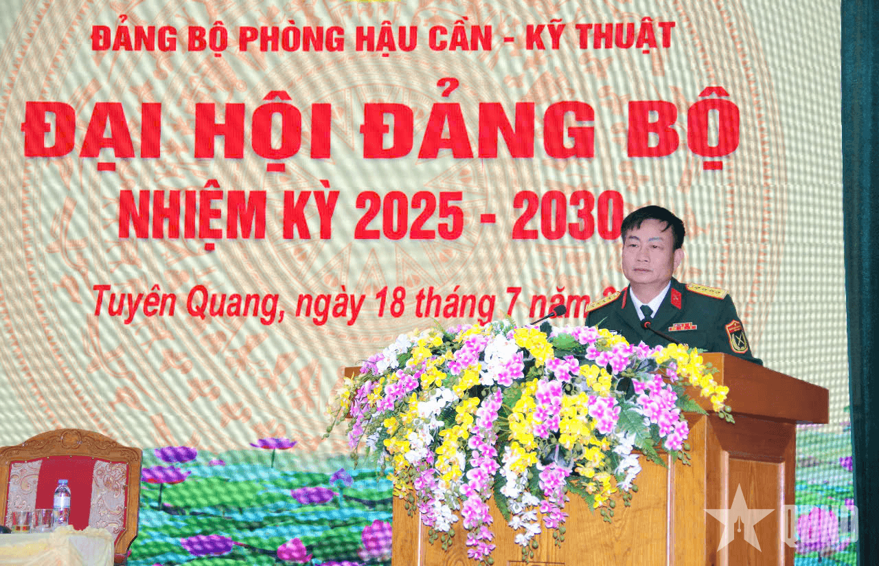 Bộ CHQS tỉnh Tuyên Quang: Tiếp tục chọn khâu đột phá về bảo đảm hậu cần, kỹ thuật